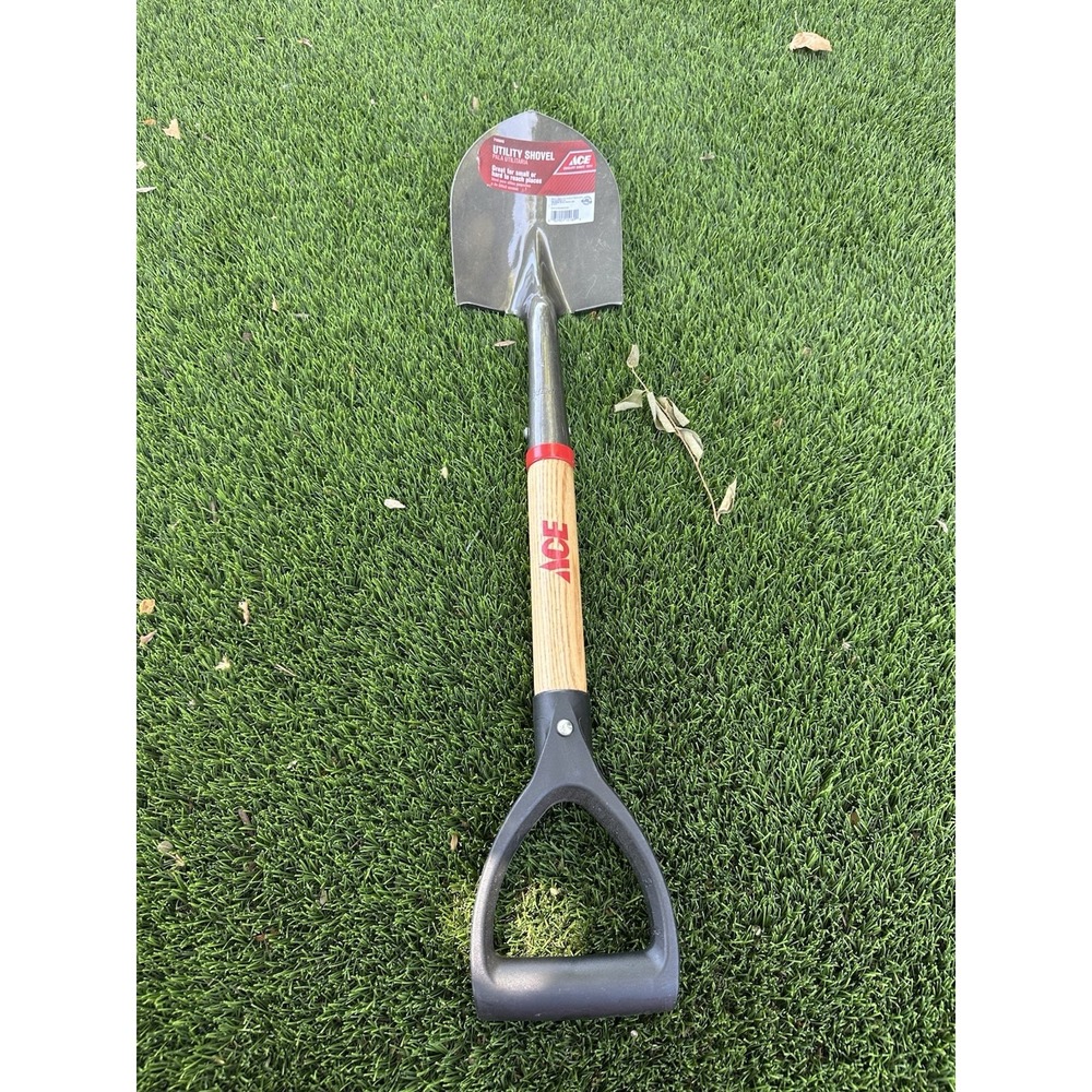 Ace Utility Shovel 29" D-Grip Short Handle – Brand New